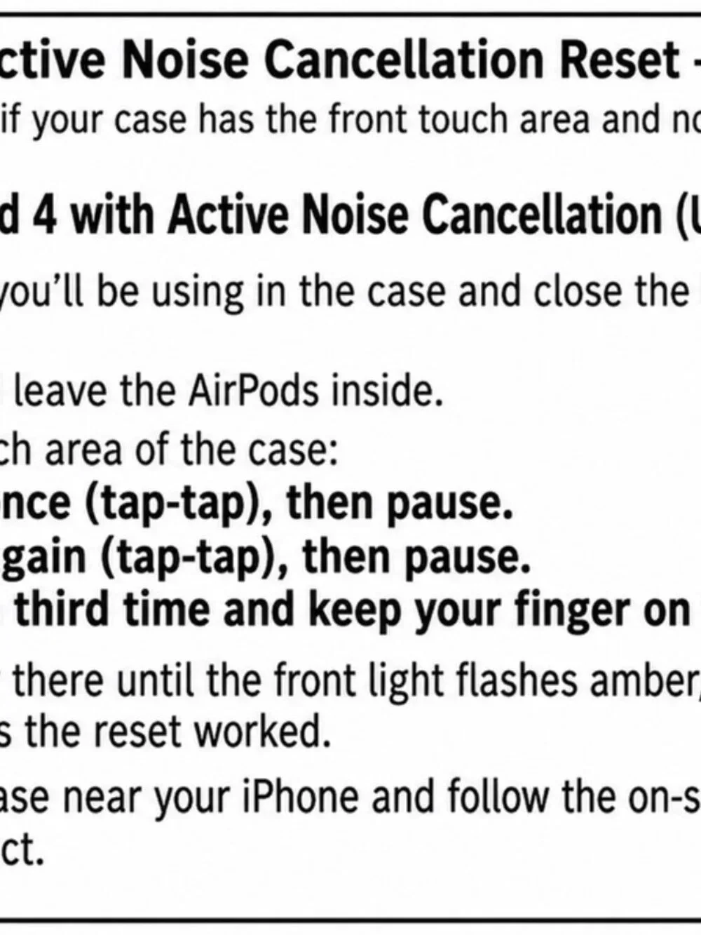 Apple AirPods 4 with Active Noise Cancellation - Left Airpod A3056 - OEM